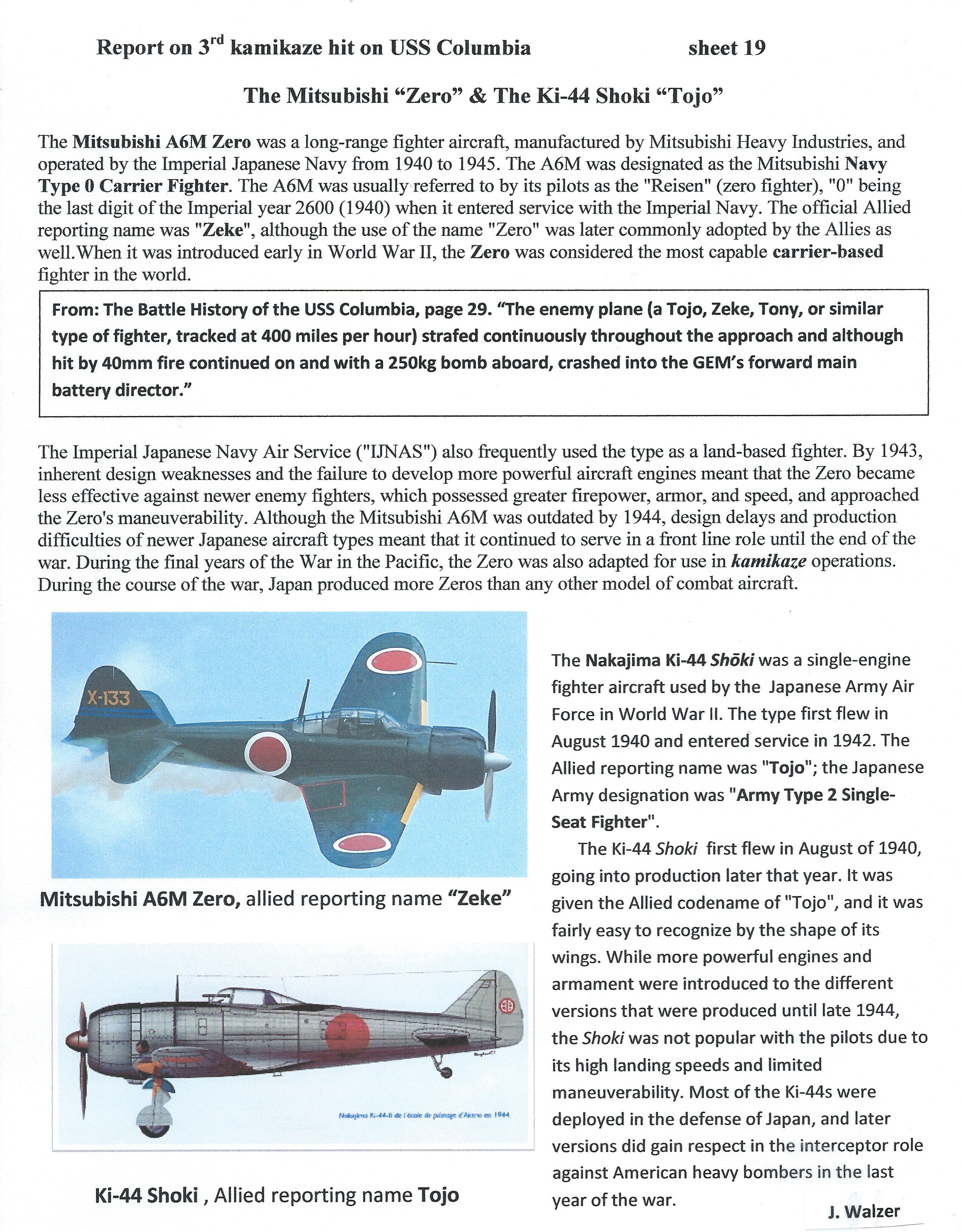 Mitsubishi zero cont