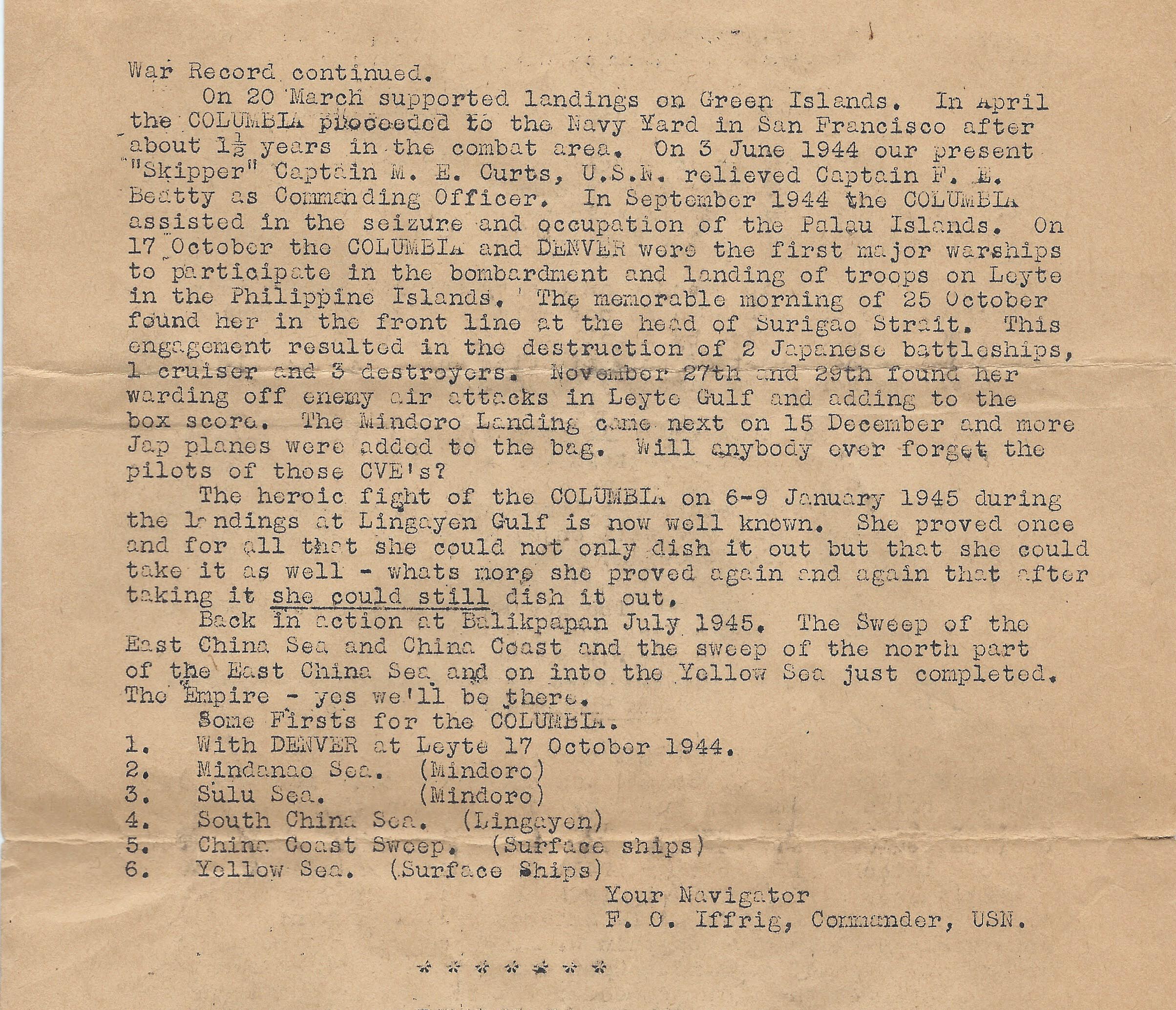 GEM newsletter July 29, 1945 page 3