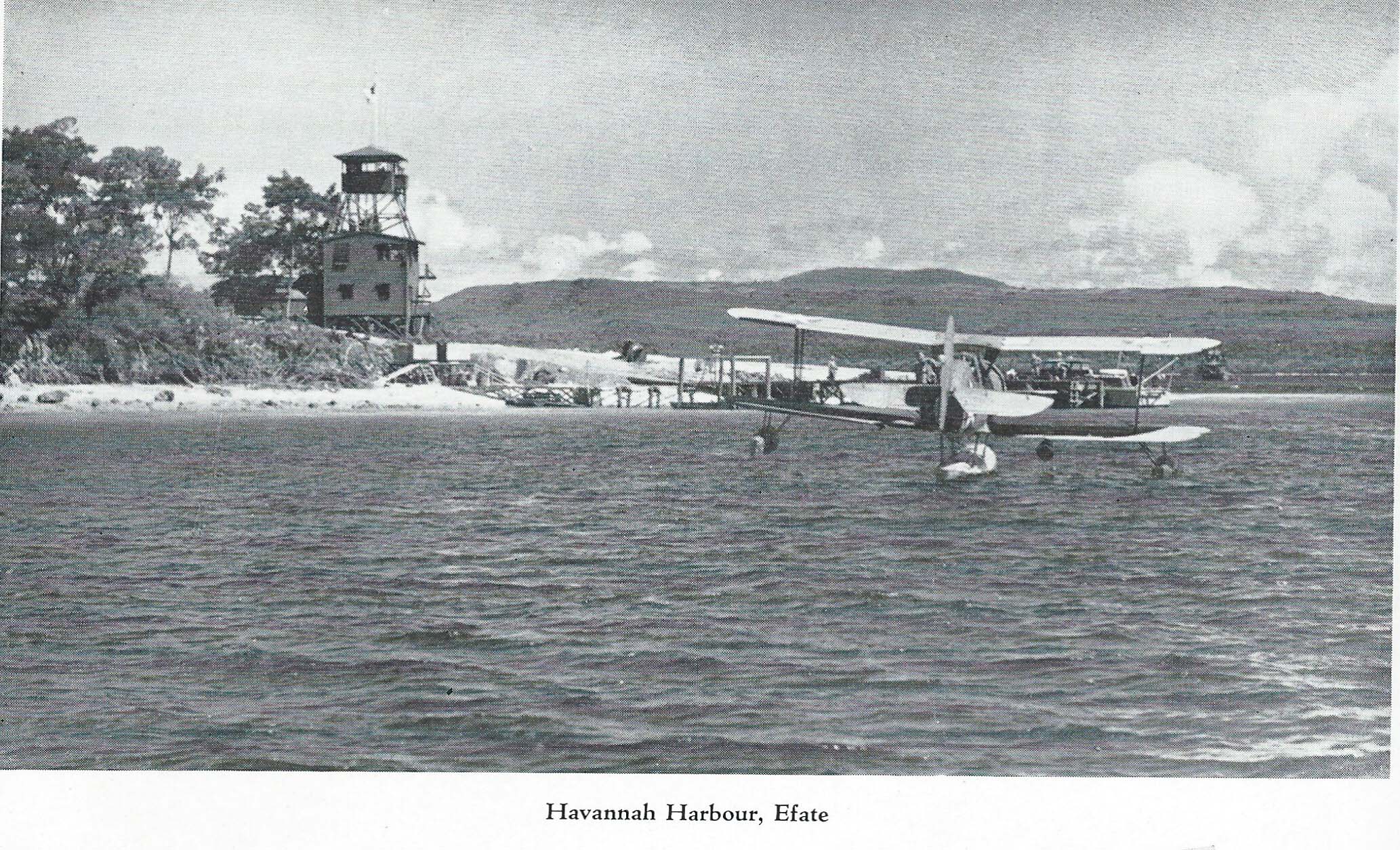 picture of plane Efate