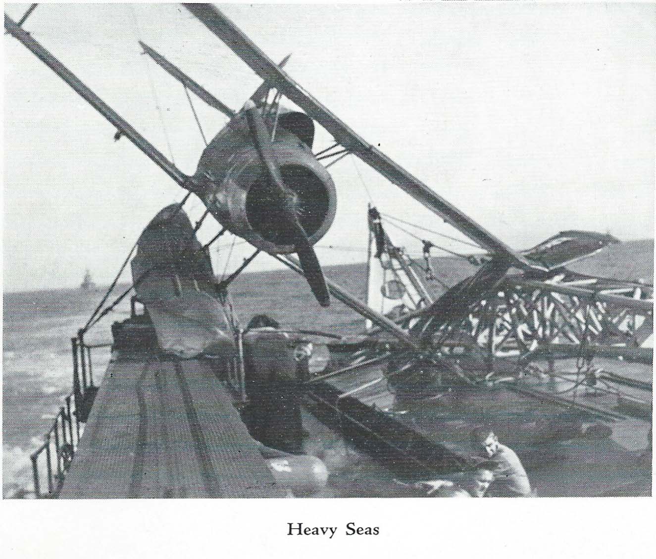 SOC plane in heavy seas