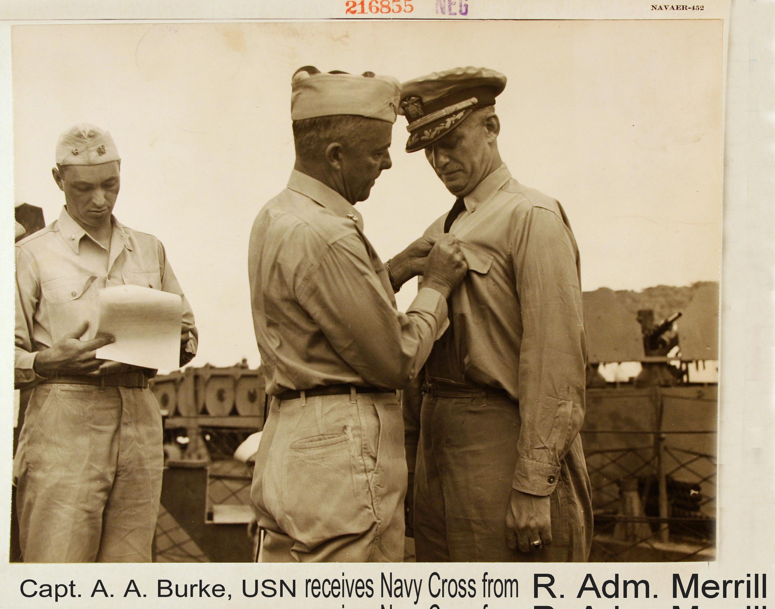 Captain Burke receives award