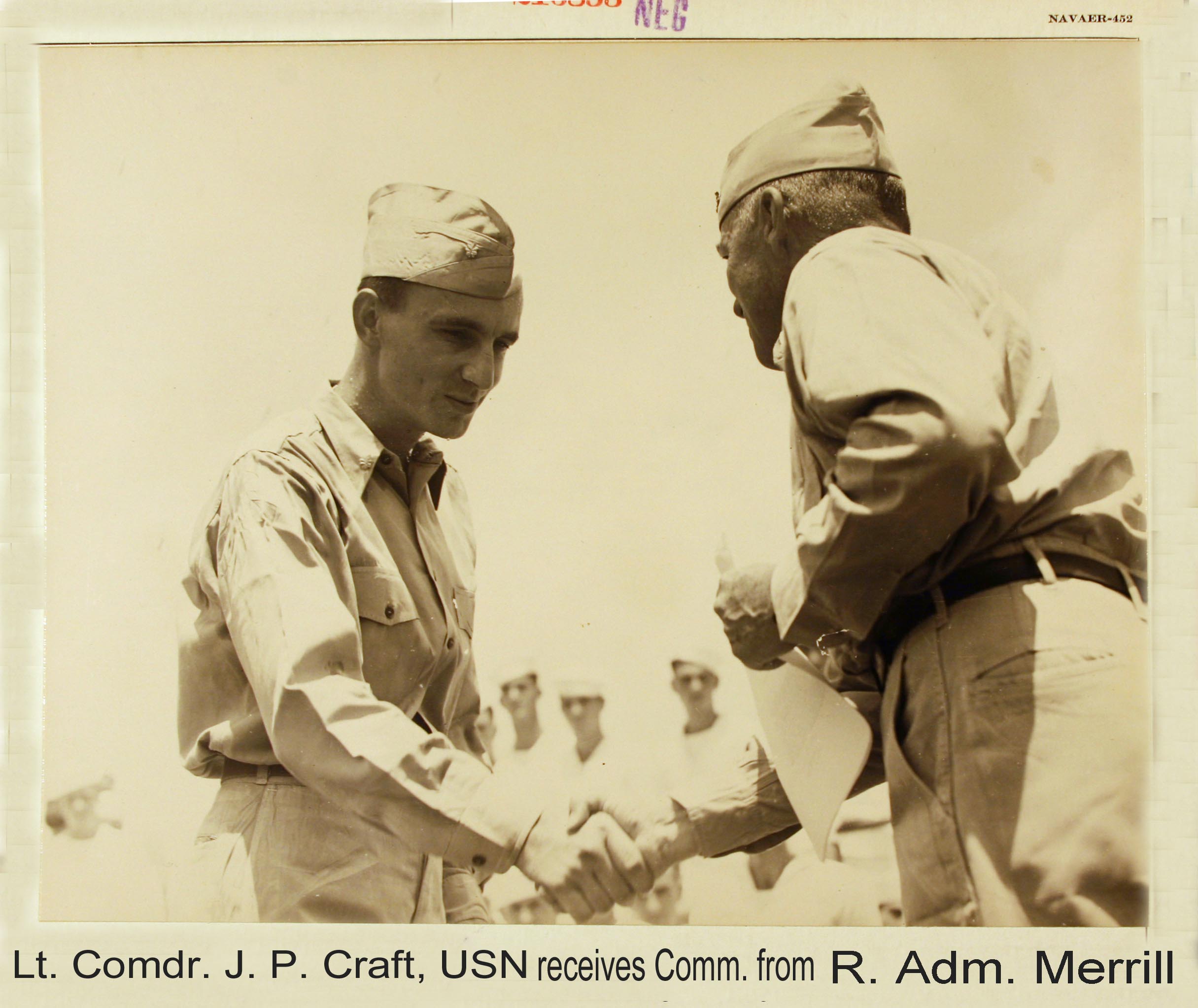 J P Craft receives award