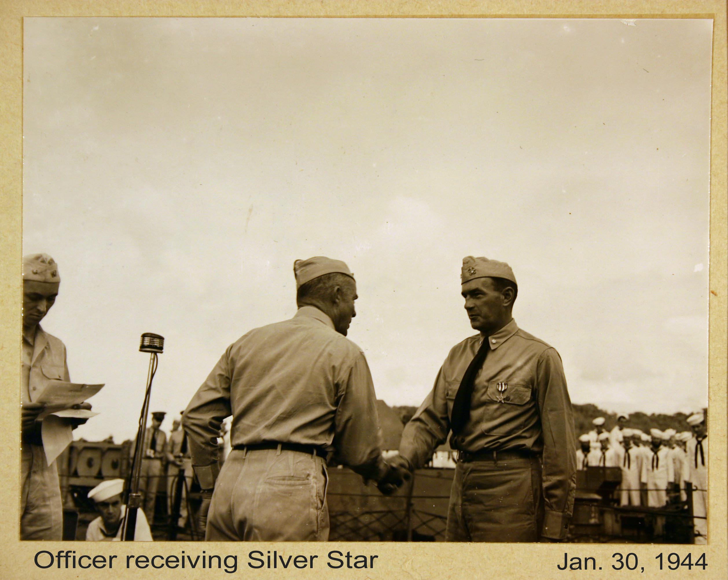 Officer 2 receives award