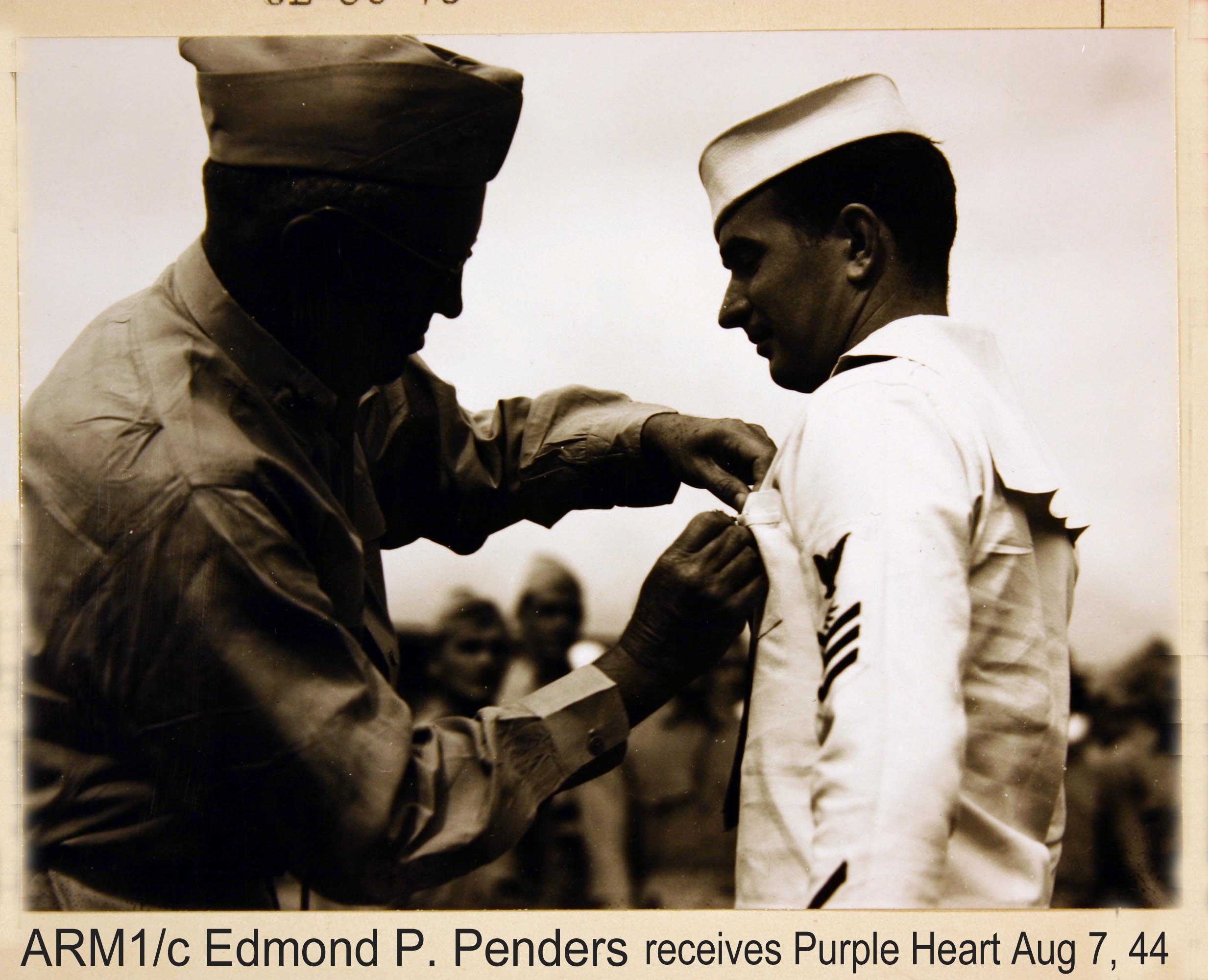 Edmond Penders receives award 2