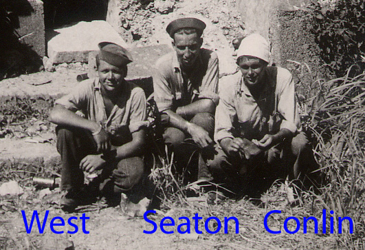 West, Seaton and Conlin up close